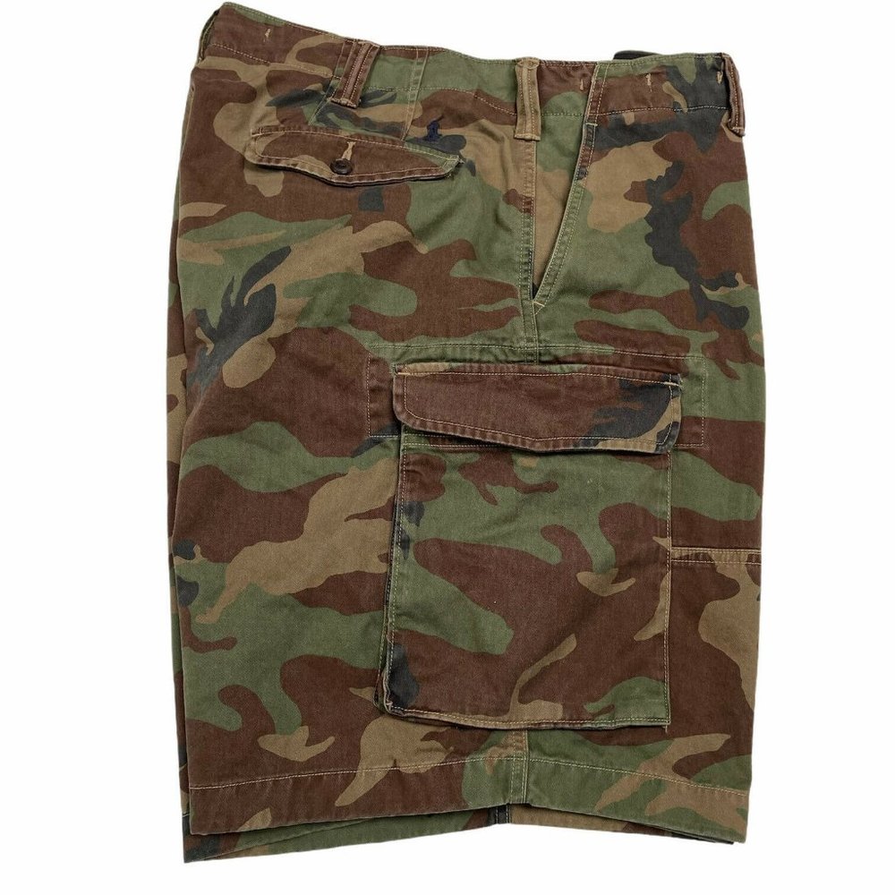 Polo Ralph Lauren 38 Relaxed Fit Camo Cargo Shorts
